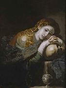 Jusepe de Ribera Bende Magdalena Magdalena penitente oil painting on canvas